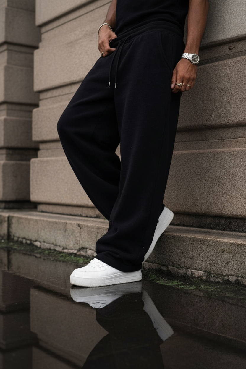 Vintage Street-Style Sweatpants — Dark Studio